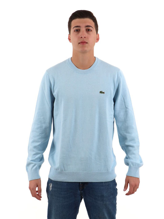 Maglione a Girocollo Misto Cotone