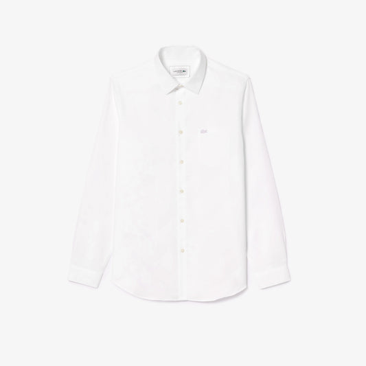 Camicia Manica Lunga in Cotone Regular Fit Uomo