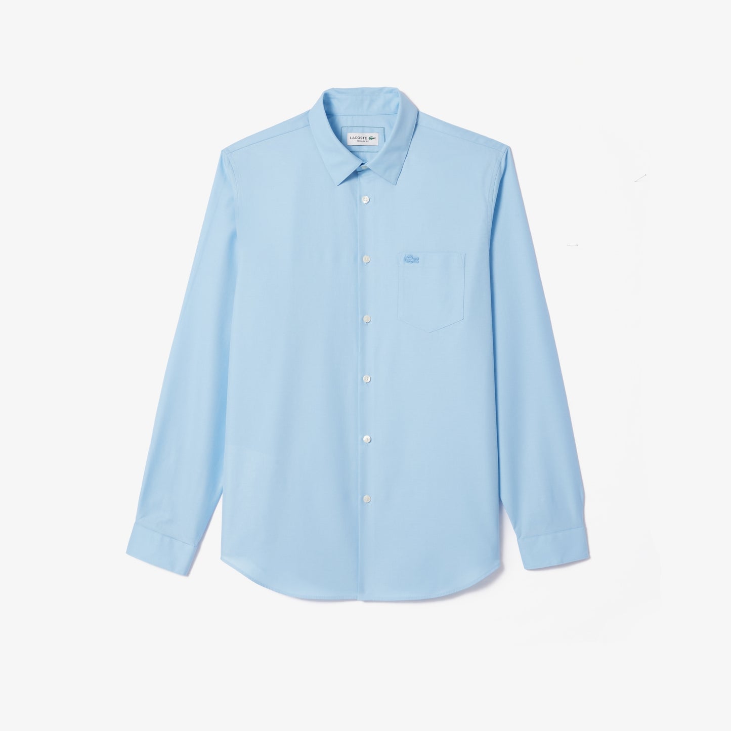 Camicia Manica Lunga in Cotone Regular Fit Uomo