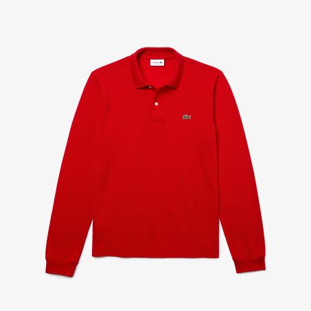 Polo Lacoste Classic Fit Manica Lunga