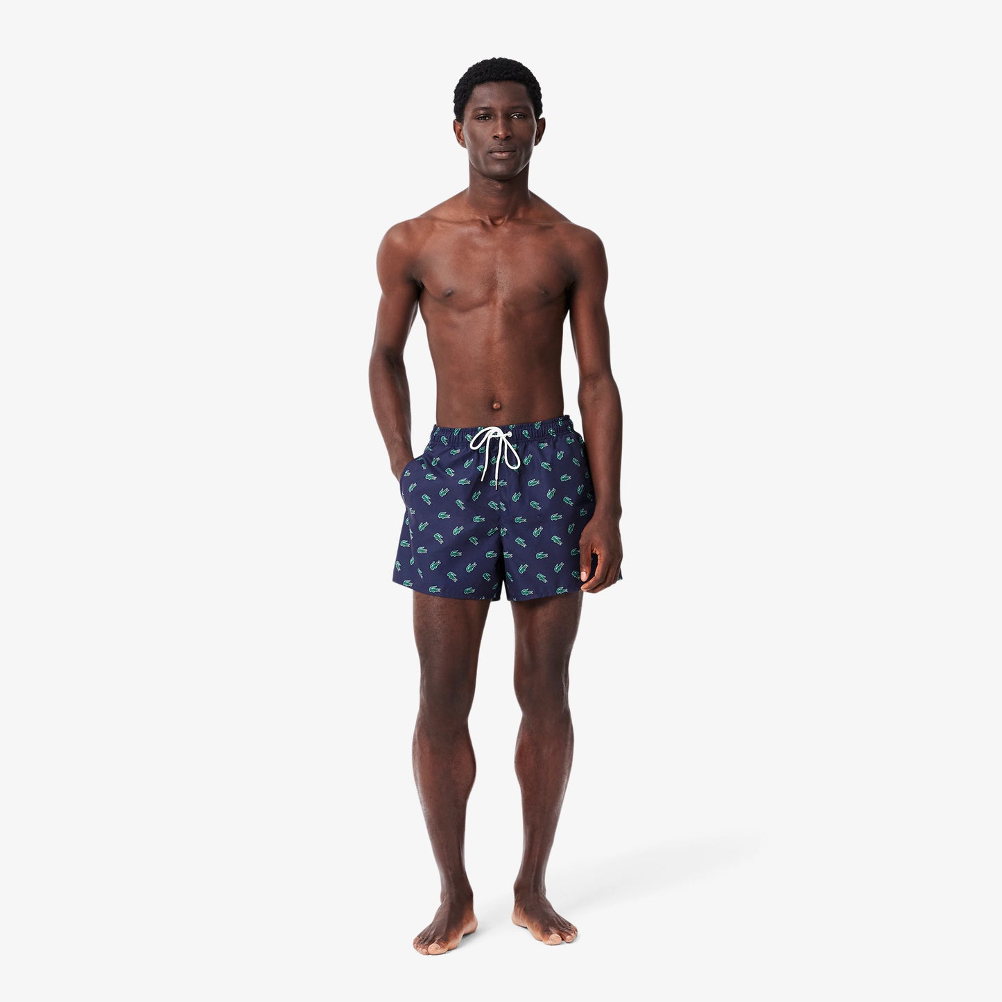 Costume da Bagno con Coccodrillo stampati Quick Dry Uomo