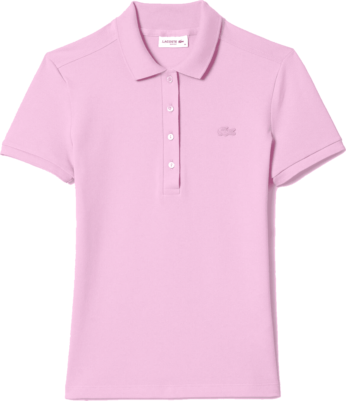 Polo Lacoste Slim Fit da Donna in piqué di cotone stretch