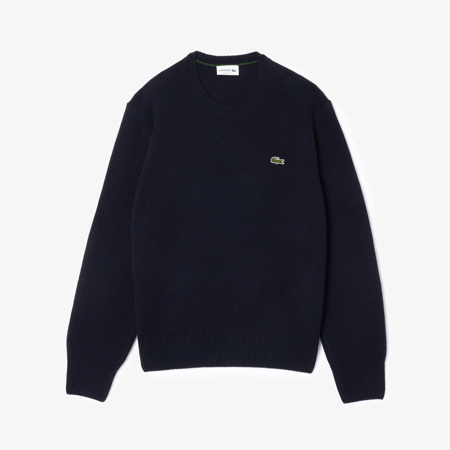 Maglione a Girocollo 100% Lana Cardata