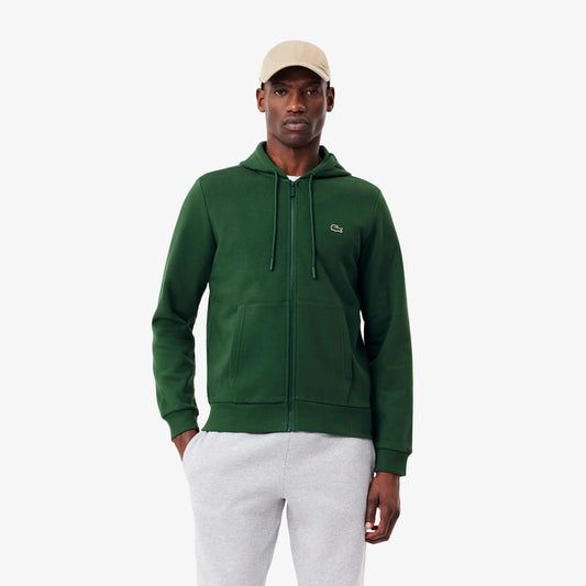 Felpa con Cappuccio e Zip Uomo