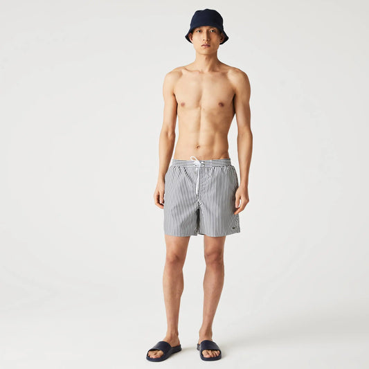 Costume da Bagno a Righe Quick Dry Uomo