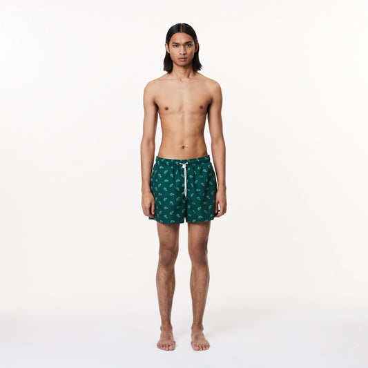 Costume da Bagno con Coccodrillo stampati Quick Dry Uomo