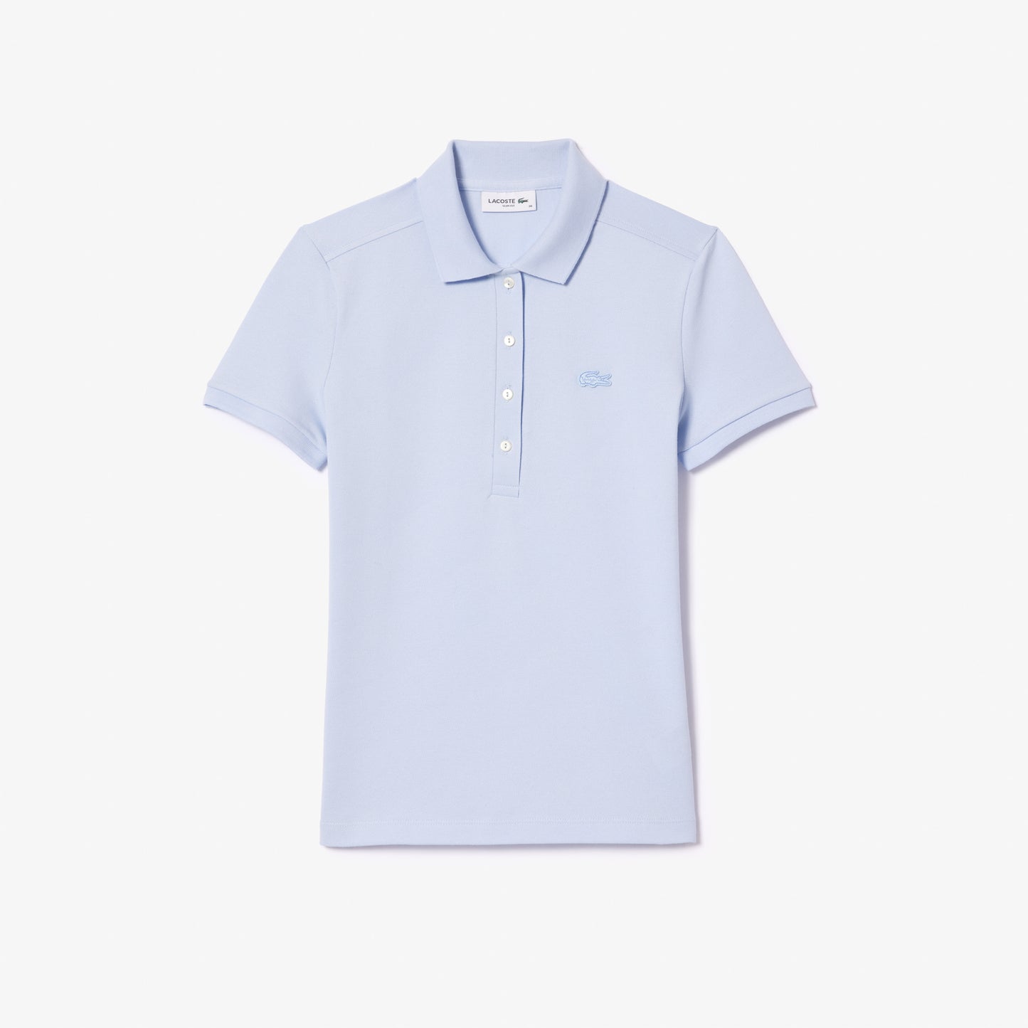 Polo Lacoste Slim Fit da Donna in piqué di cotone stretch